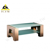 A字型主桌-古銅色不銹鋼電鍍(CT-A01BRC) 